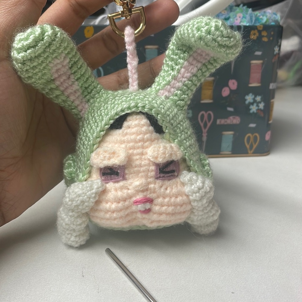 Crochet Bruttercup Keychain